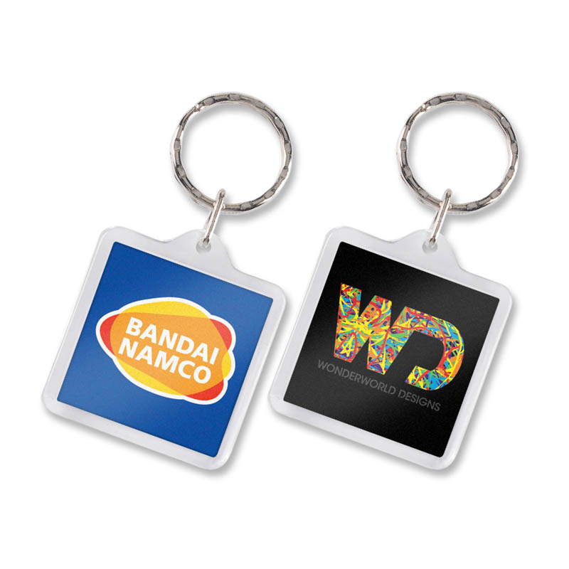 Lens Key Ring – Square