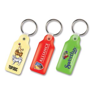 Flexi Resin Key Ring - Rectangle -0