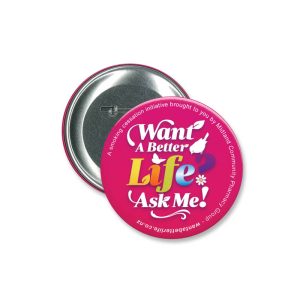 Button Badge Round - 90mm-0