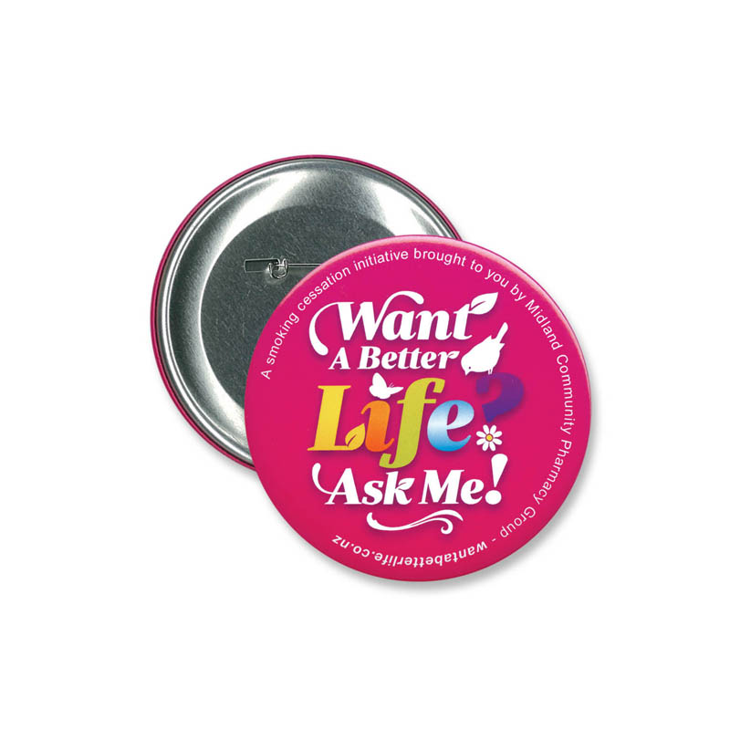 Button Badge Round – 90mm