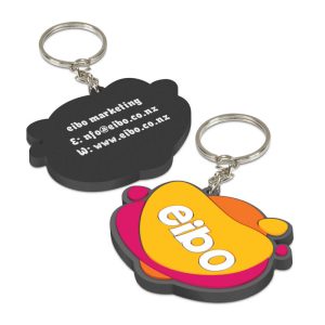 PVC Key Ring Small - One Side Moulded-0