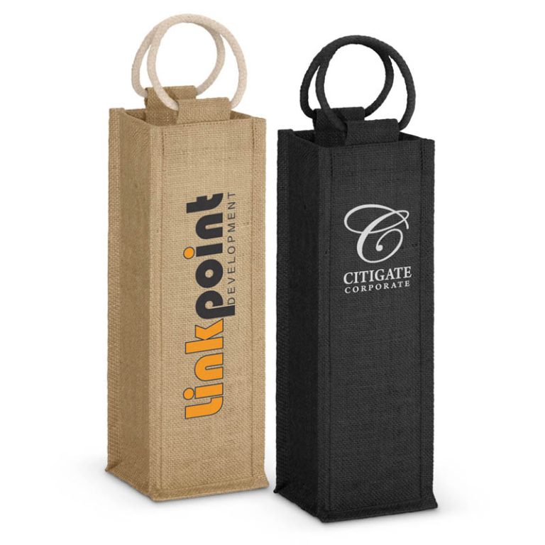 Napoli Jute Wine Carrier-0