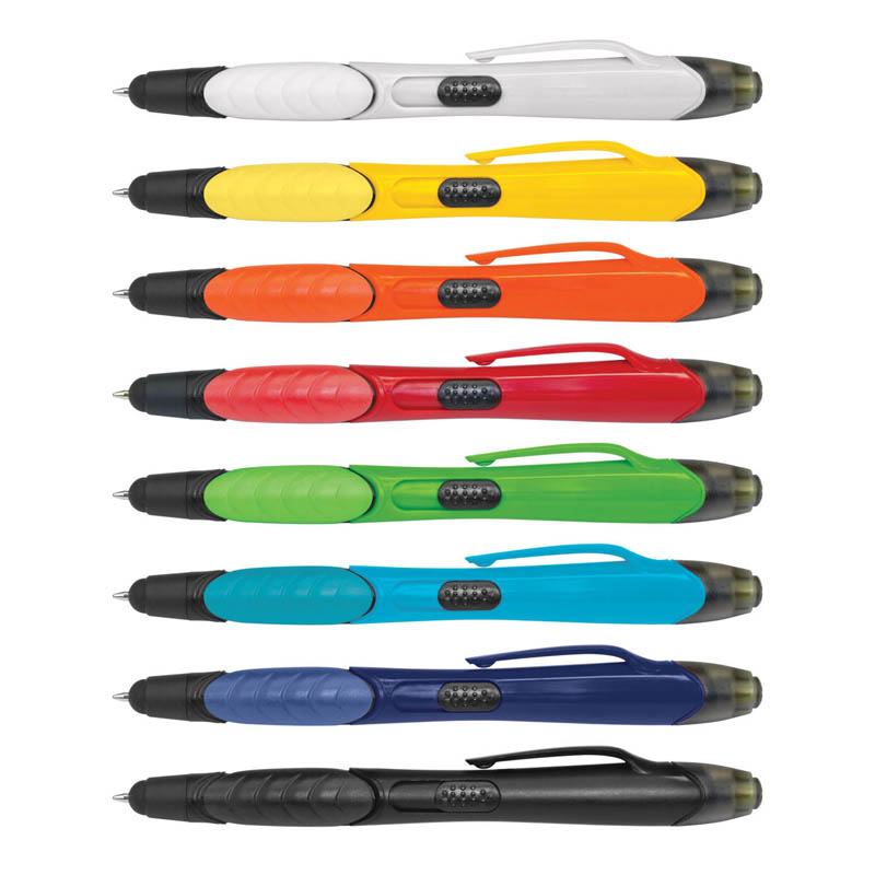 Nexus Multi-Function Pen – Coloured Barrel