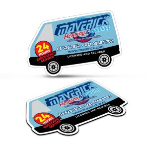 Fridge Magnet 90 x 55mm - Van Shape-0