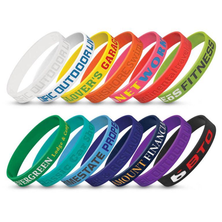 Silicone Wrist Band - Debossed-0