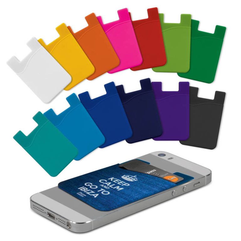 Silicone Phone Wallet - Full Colour-0