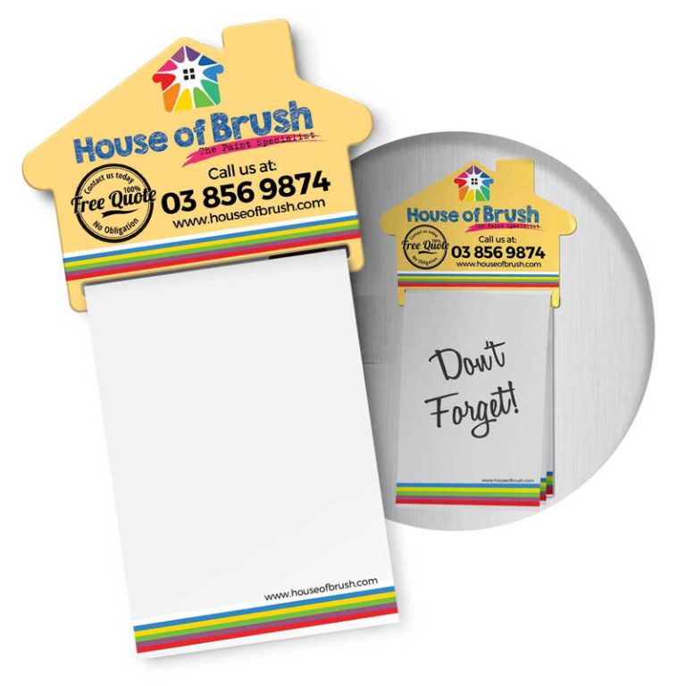 Magnetic House Memo Pad-0