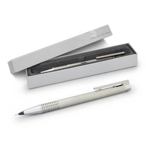 Lamy Logo Pencil - Brushed Steel-0