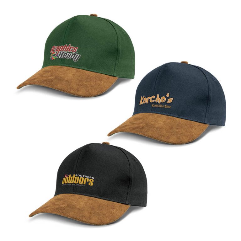 Outback Suede Peak Cap-0