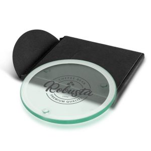 Venice Single Glass Coaster - Round-0