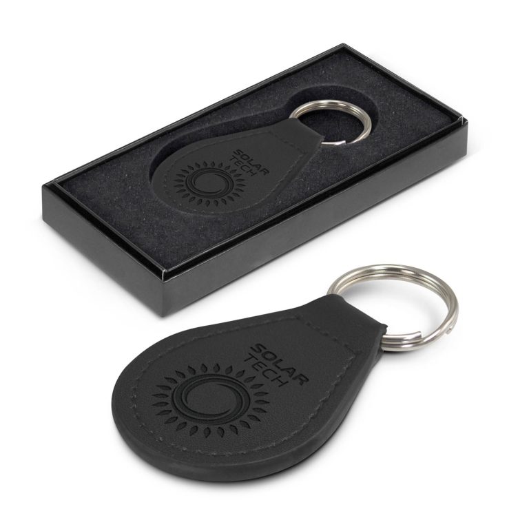 Prince Leather Key Ring - Round-0