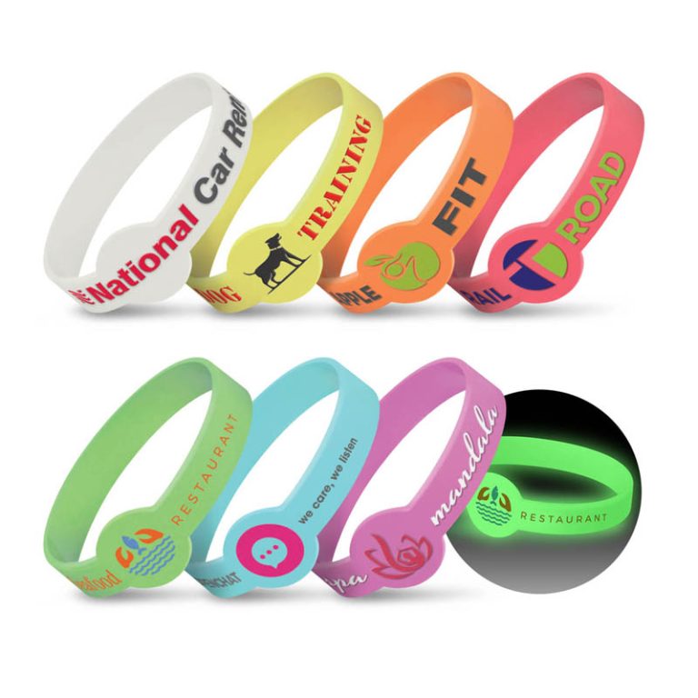 Xtra Silicone Wrist Band - Glow in the Dark-0