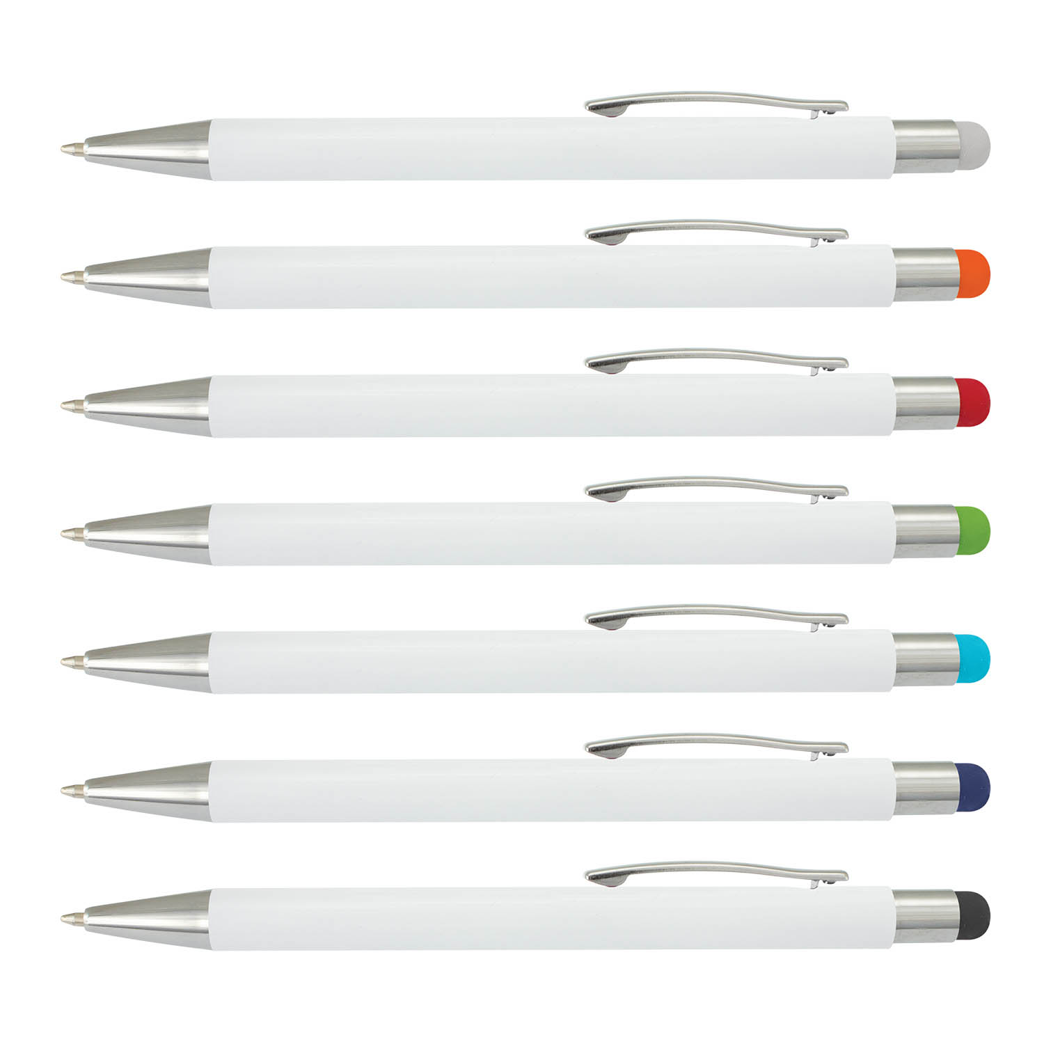 Lancer Stylus Pen – White Barrel