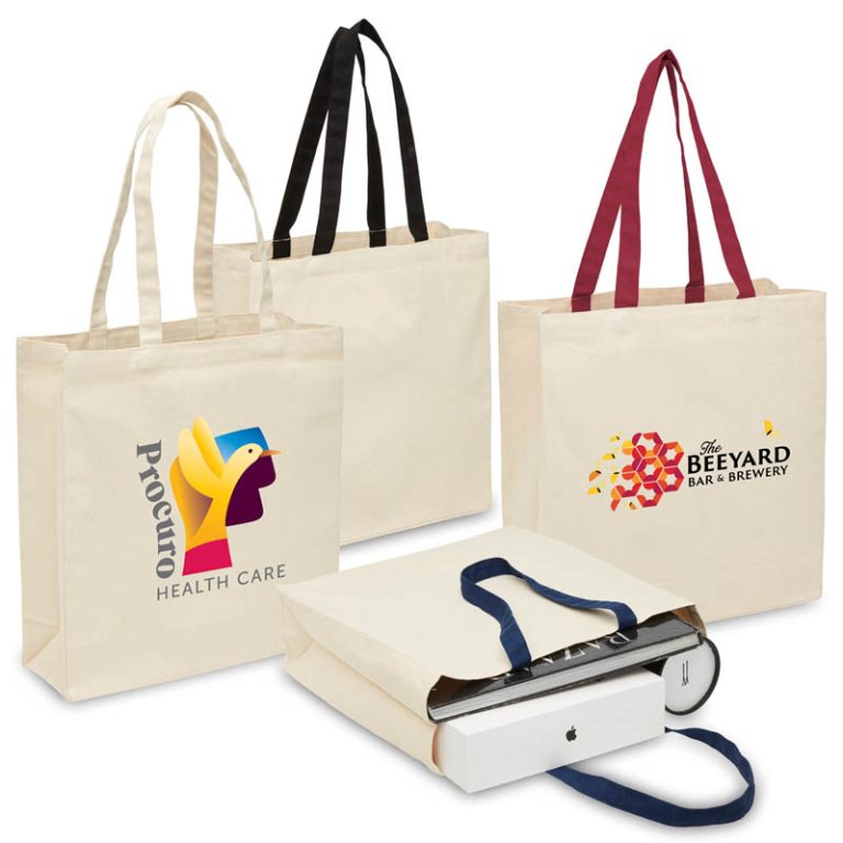 Heavy Duty Canvas Tote with Gusset-0