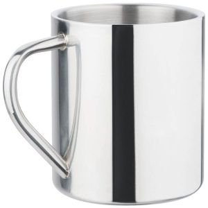 Polished Stainless Steel Mug-0