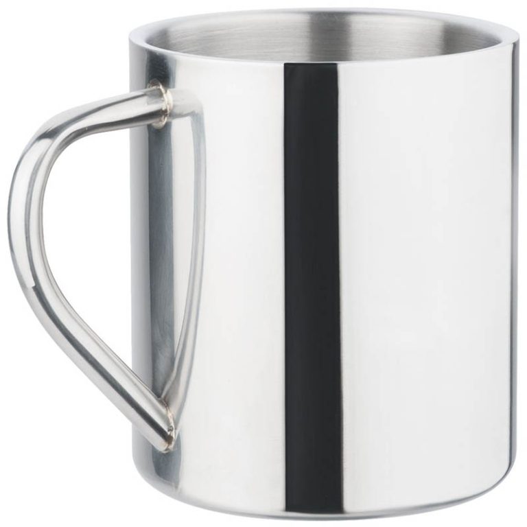 Polished Stainless Steel Mug-0