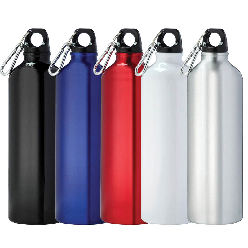 Pacific Aluminum Sports Bottle – Black