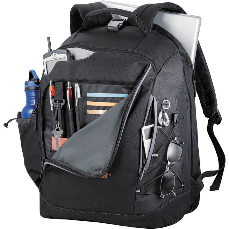 Summit TSA 15 inch Computer Backpack - Black-0