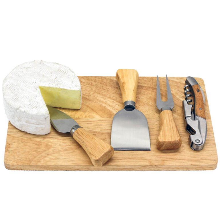 Cheese Board Set - Wood-0