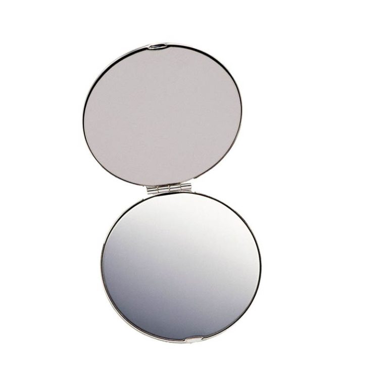 Silver Compact Mirror-0