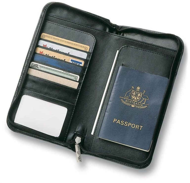 Leather Travel Wallet-0