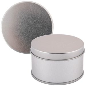 Silver Round Tin-7052