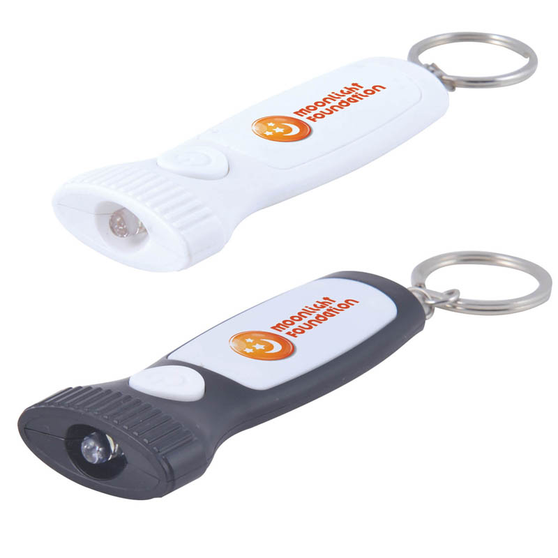 Flash Flashlight Keytag