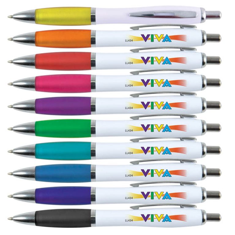 Viva Pen - White Barrel-0