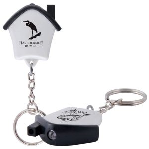 Mini House Flashlight Keytag-0