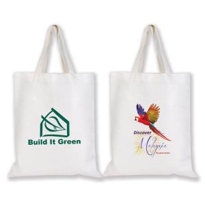 Short Handle Bamboo Tote Bag - 100 GSM-0