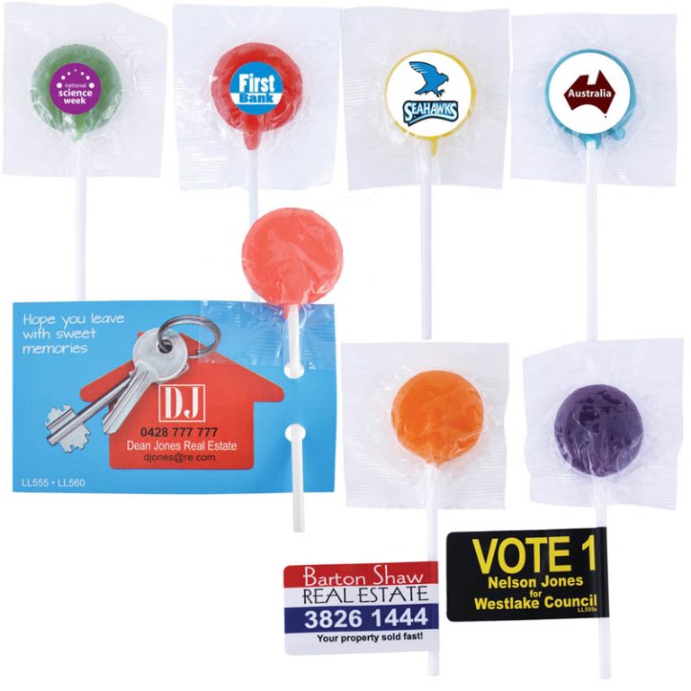 Assorted Colour Lollipops-0