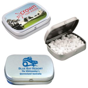 Sugar Free Breath Mints in Silver Tin-0