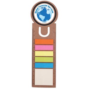 Circle Bookmark / Ruler with Noteflags-0