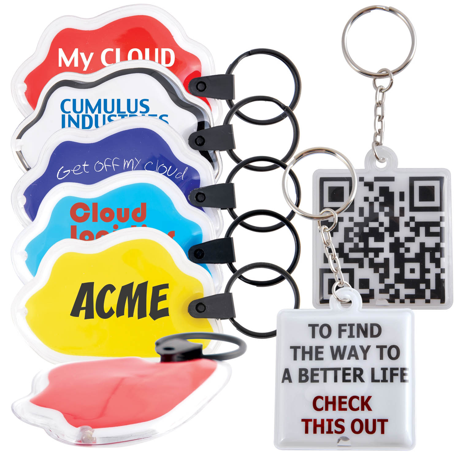 Naples LED Flashlight Keytag