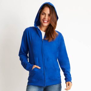 Sueded Zip Hoody-0