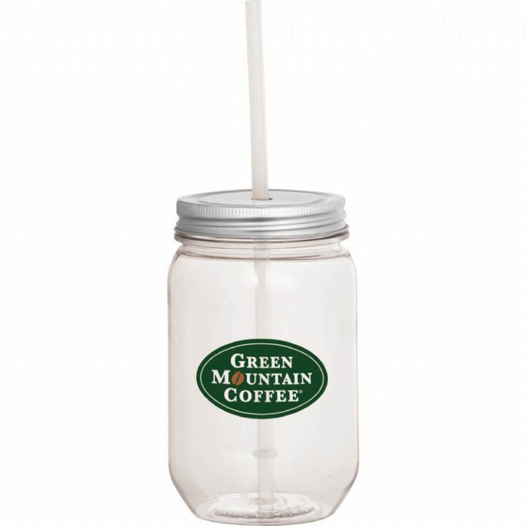 Mason Jar 22-oz. with Silver Tin Lid-0