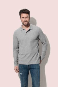 Men's Polo Long Sleeve-0