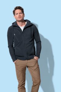 Men's Active Hooded Fleece Jacket-0