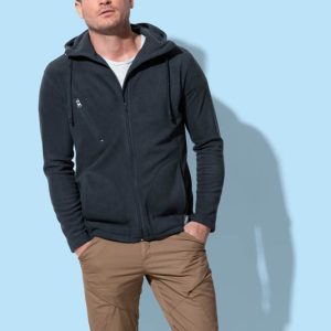 Men's Active Hooded Fleece Jacket-0