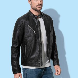 Men's Active Biker Jacket-0