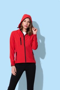 Women's Active Softest Shell Hooded Jacket-0