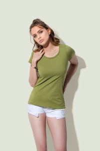 Women's Janet Organic Crew Neck-0