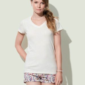 Women's Janet Organic V-neck-0