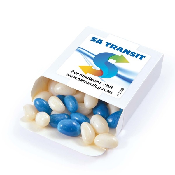 Corporate Colour Jelly Beans in 50 gram Box