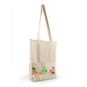 Scoot Calico / Mesh Tote Bag-0